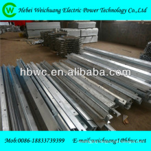 High quality Hot-dip Galvanized Power Steel Cross Arm For Transmission Line